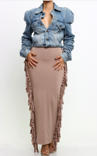 Load image into Gallery viewer, Tassel Maxi Skirt
