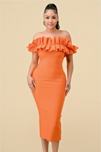 Load image into Gallery viewer, Orange Appeal Dress
