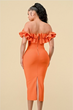 Load image into Gallery viewer, Orange Appeal Dress
