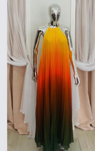 Load image into Gallery viewer, Miami Nights Pleated Maxi
