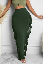 Load image into Gallery viewer, Tassel Maxi Skirt
