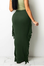 Load image into Gallery viewer, Tassel Maxi Skirt
