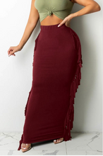 Load image into Gallery viewer, Tassel Maxi Skirt
