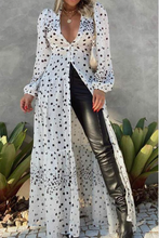 Load image into Gallery viewer, Polka Time Maxi Dress
