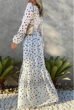 Load image into Gallery viewer, Polka Time Maxi Dress
