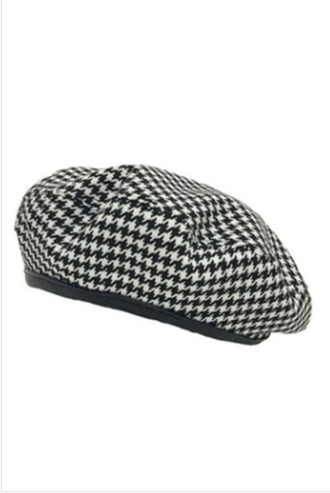 Houndstooth Hat