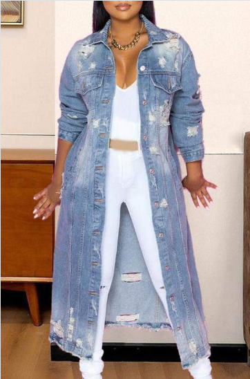 Maxi Denim Jacket