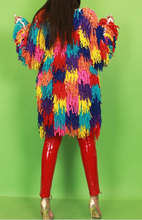 Load image into Gallery viewer, Multi-Color Crochet Jacket
