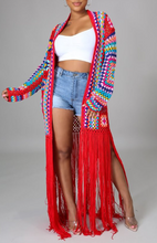 Load image into Gallery viewer, Crochet Fringed Maxi
