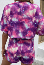 Load image into Gallery viewer, Printed Half Sleeve Top and Shorts Lounge Set
